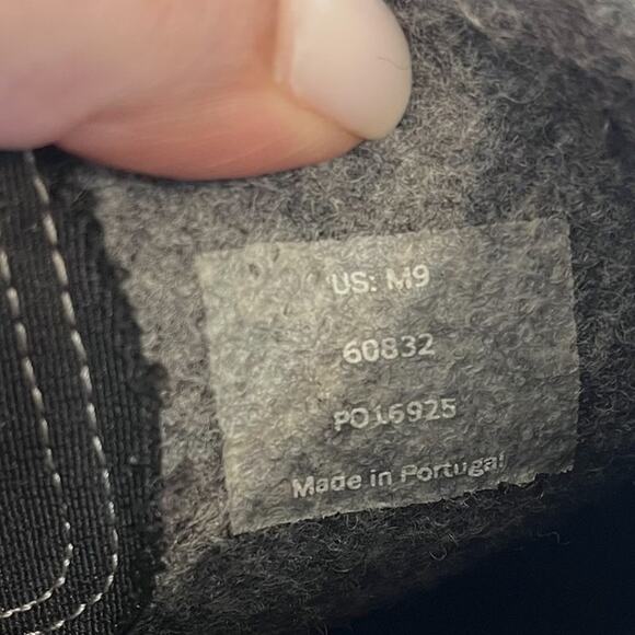 Huckberry Greys The Outdoor Slipper Boots Mens 9 Gray Black Wool Rubber Portugal - Picture 7 of 8